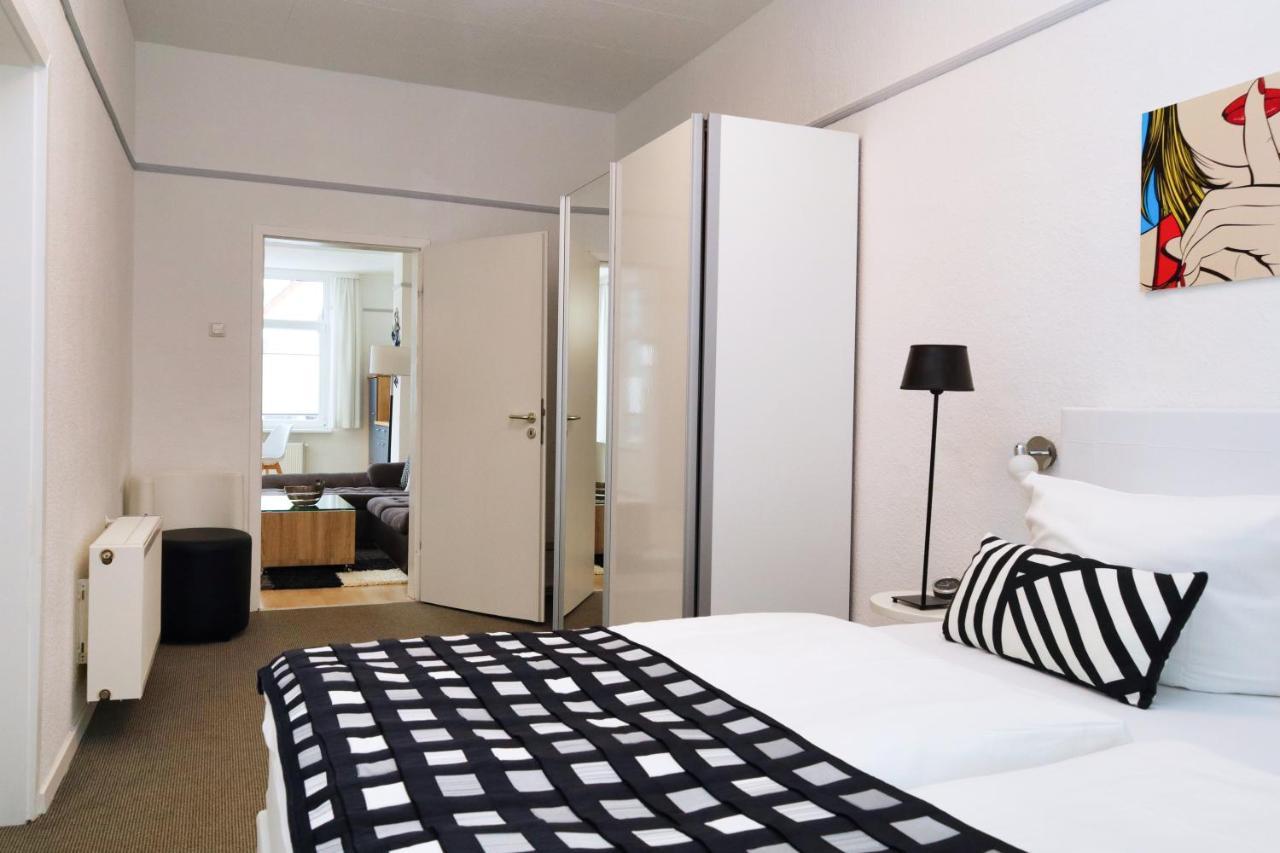 ロストックHaus Der Kurzen Wegeアパートメント エクステリア 写真